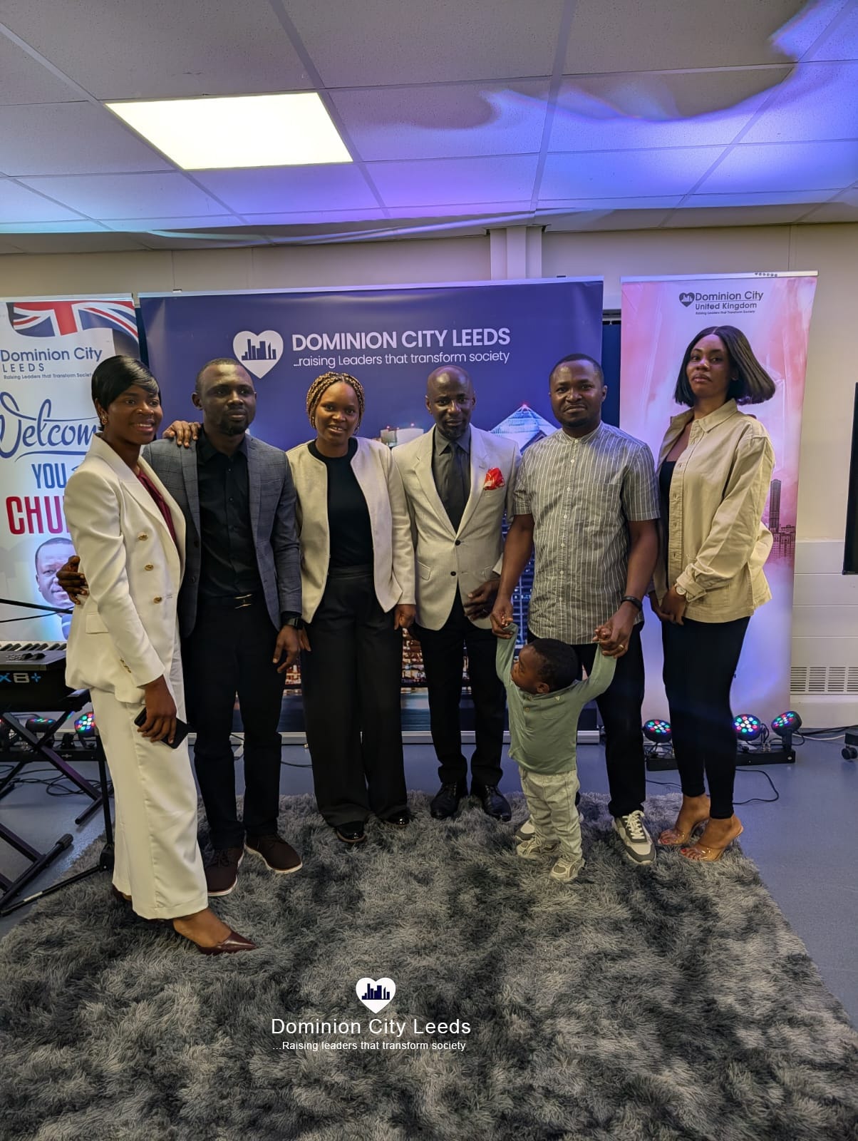 A leadership family at Dominion City Leeds