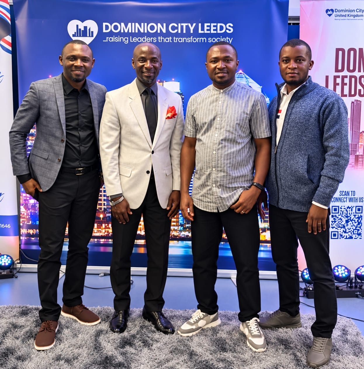 Men's group at Dominion City Leeds