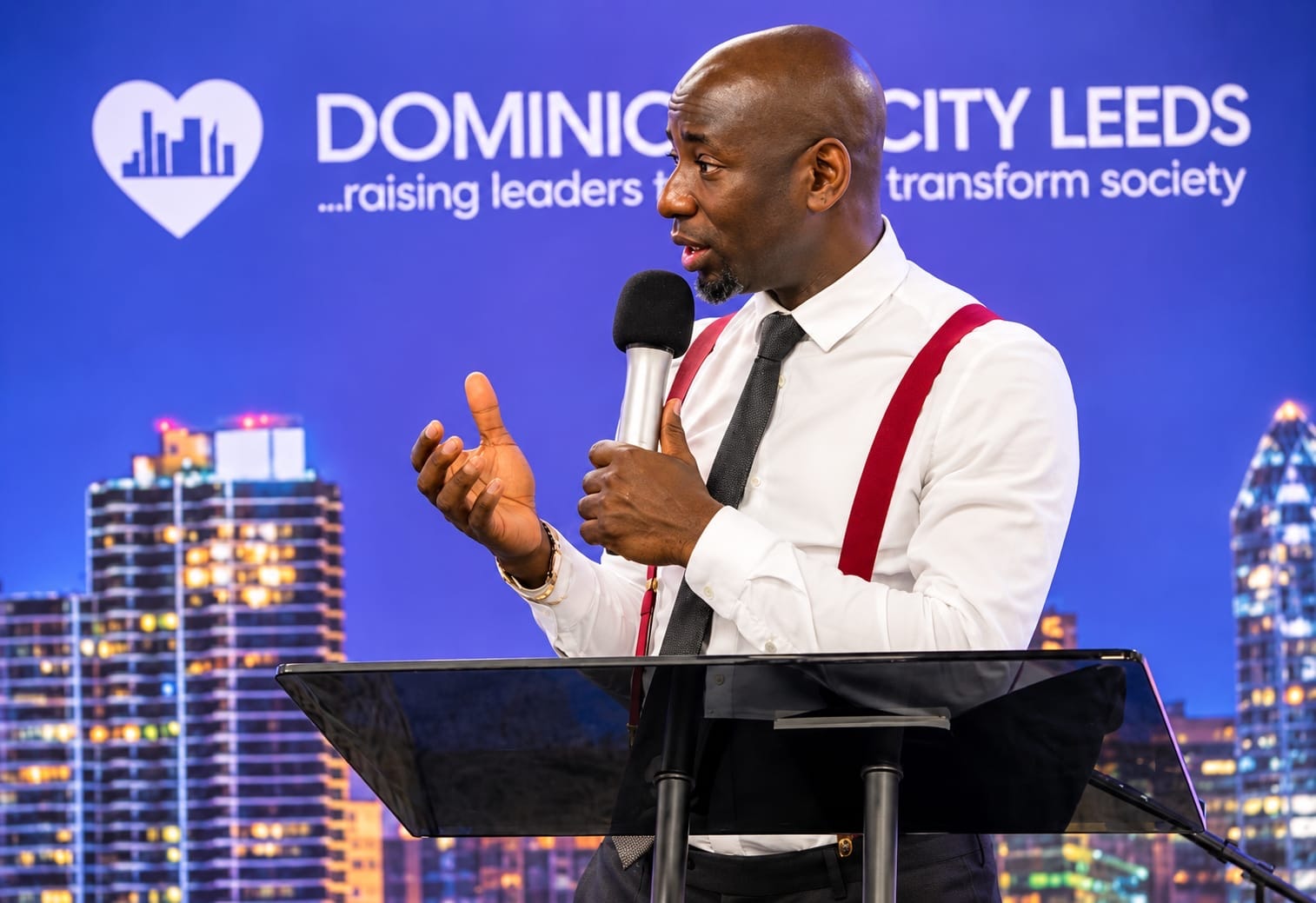 Teaching the Word at Dominion City Leeds
